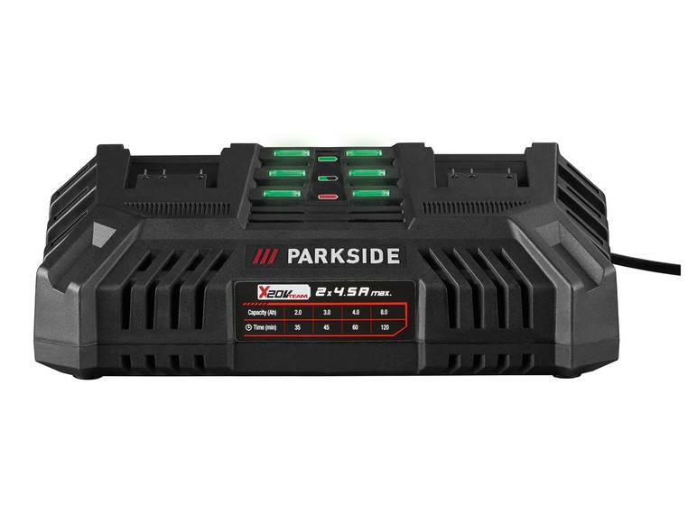 PARKSIDE® 20 V Akku-Doppelladegerät »PDSLG 20 B1«, 4,5 A 2025