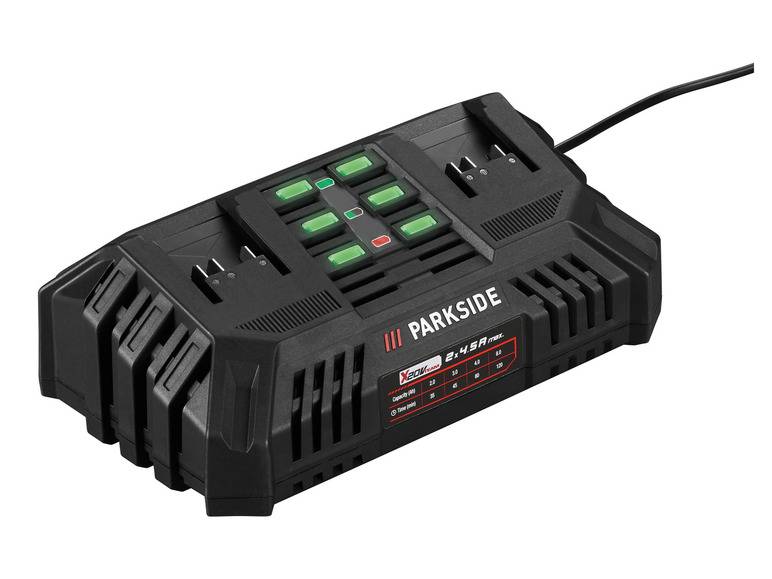 PARKSIDE® 20 V Akku-Doppelladegerät »PDSLG 20 B1«, 4,5 A 2025