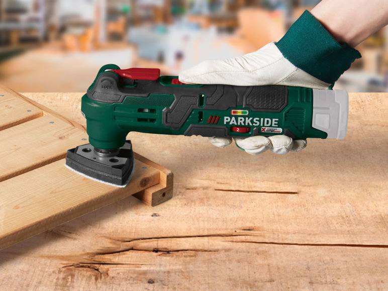 PARKSIDE® 12 V Akku-Multifunktionswerkzeug »PAMFW 12 D4«, ohne Akku und Ladegerät im Angebot