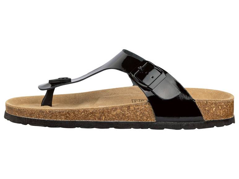 esmara® Damen Pantolette/Zehentrenner, mit anatomisch geformtem Fußbett Cyber Monday