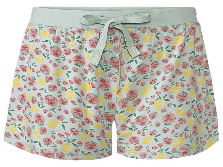 esmara® Damen Schlafhose, kurz, mit Zierknopfleiste Osterangebot