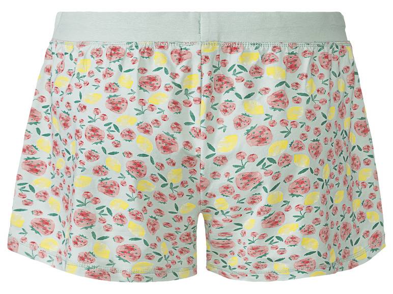 esmara® Damen Schlafhose, kurz, mit Zierknopfleiste Osterangebot
