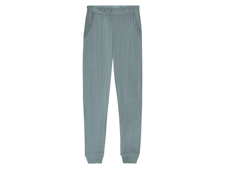 esmara® Damen Pyjama, aus kuschelig weicher Nicki-Qualität Vatertagsangebot