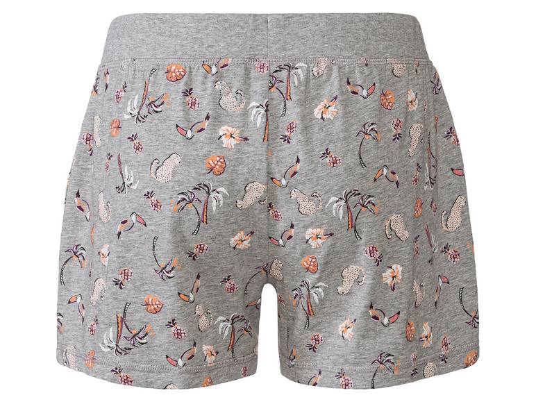 esmara® Damen Schlafshort mit hohem Baumwollanteil Valentinstagsangebot