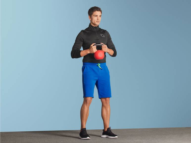 CRIVIT Herren Sweatshorts mit HeiQ Mint Technologie Exklusive Angebote