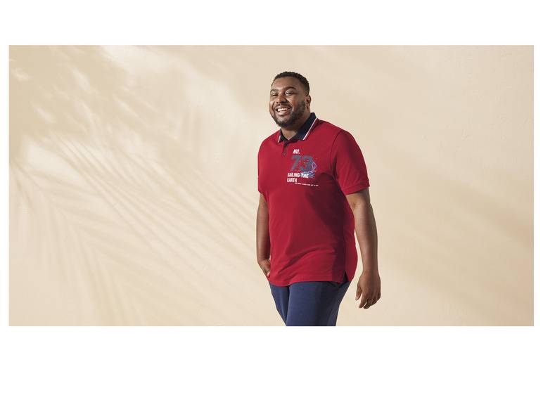 LIVERGY® Herren Poloshirt aus reiner Baumwolle Sonderangebote