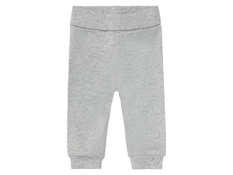 lupilu® Baby Jogginghose, 2 Stück, mit hohem Bio-Baumwollanteil VIP-Rabatte