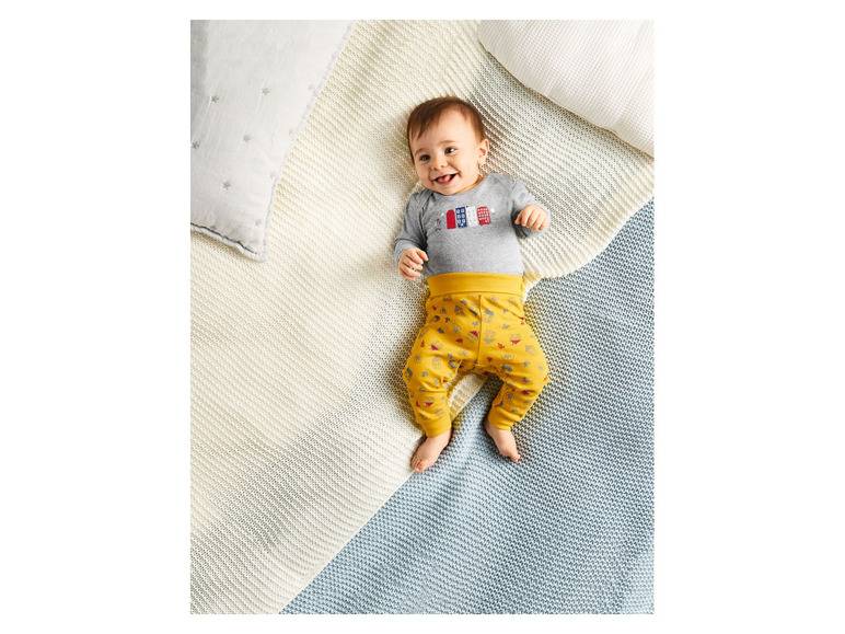 lupilu® Baby Jogginghose, 2 Stück, mit hohem Bio-Baumwollanteil VIP-Rabatte