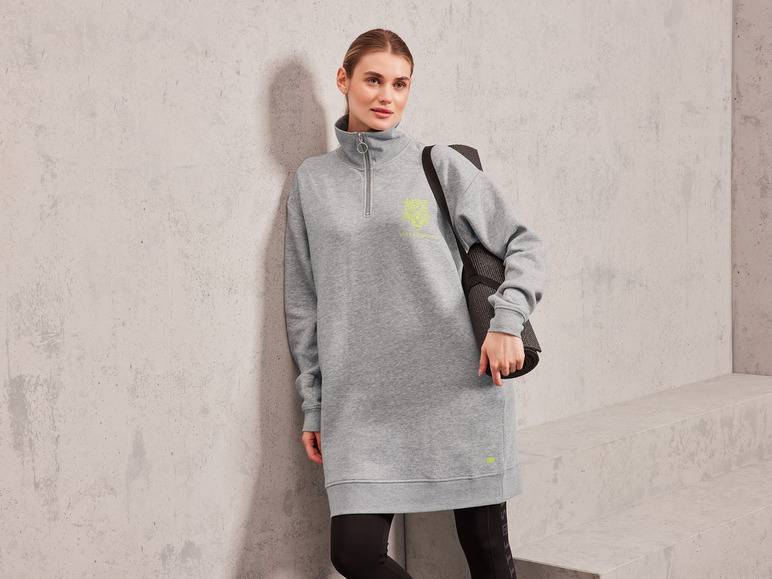 CRIVIT by Jette Sport Damen Sweatkleid mit HeiQ Mint Technologie Begrenzte Freigabe