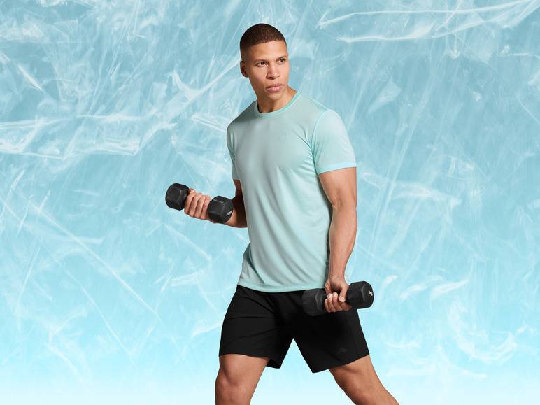 CRIVIT Herren Funktionsshirt, kurzarm, schnelltrocknend Zeitbegrenzte Promotion