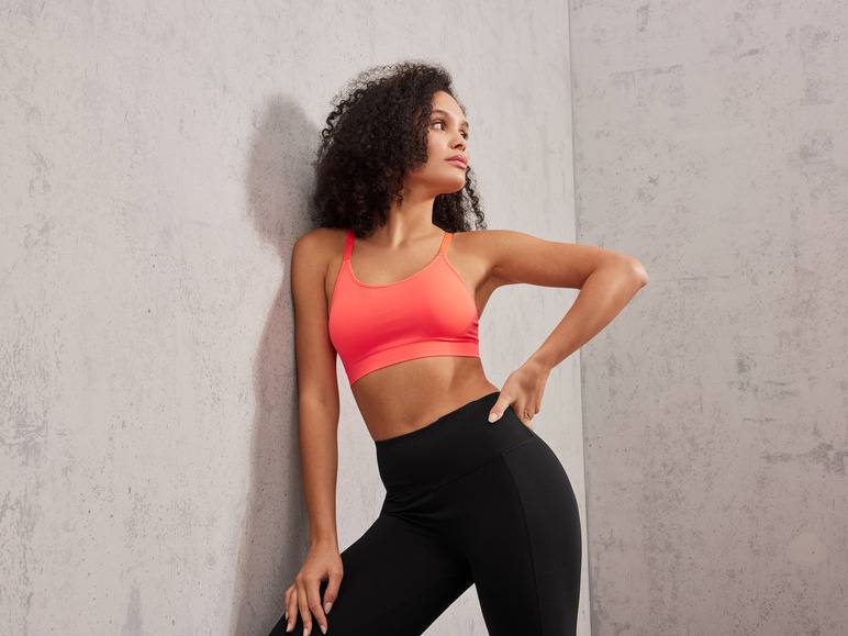 CRIVIT Damen Sport Bustier, Medium Level, seamless Bis zu 60% Rabatt