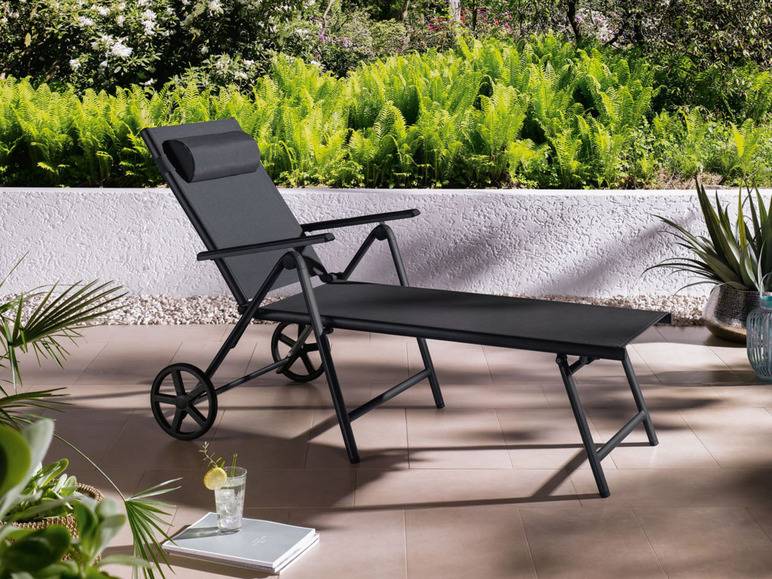 LIVARNO home Alu-Rollliege »Houston«, verstellbar, schwarz/anthrazit Kostenloser Versand international