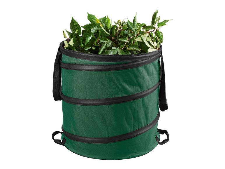 PARKSIDE® Pop-up-Gartenabfallsack, 85 l, platzsparend zusammenfaltbar 2025