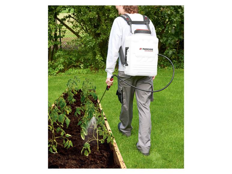 PARKSIDE PERFORMANCE® 20 V Akku-Rucksackdrucksprüher »PRDSP 20-Li C2«, ohne Akku und Ladegerät Auslauf