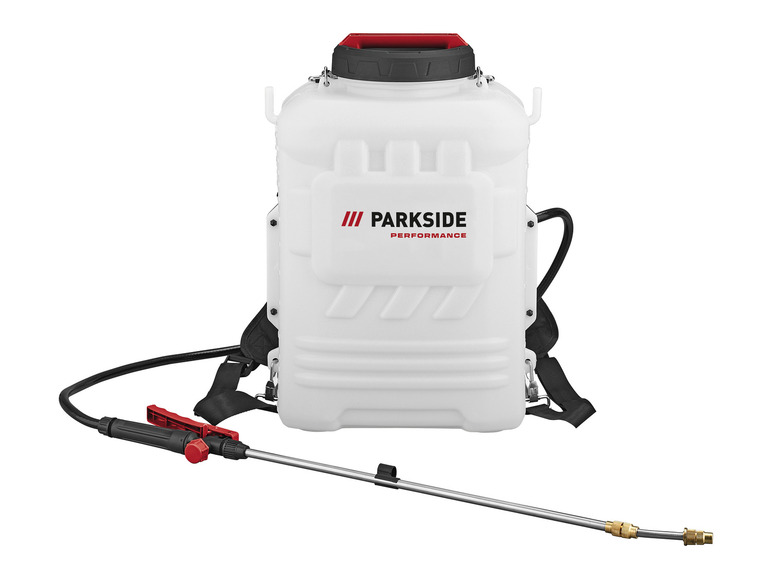 PARKSIDE PERFORMANCE® 20 V Akku-Rucksackdrucksprüher »PRDSP 20-Li C2«, ohne Akku und Ladegerät Auslauf