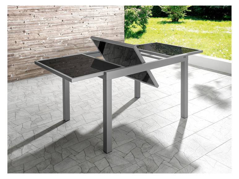 LIVARNO home Alu-Gartentisch »Houston«, ausziehbar, grau Verkauf