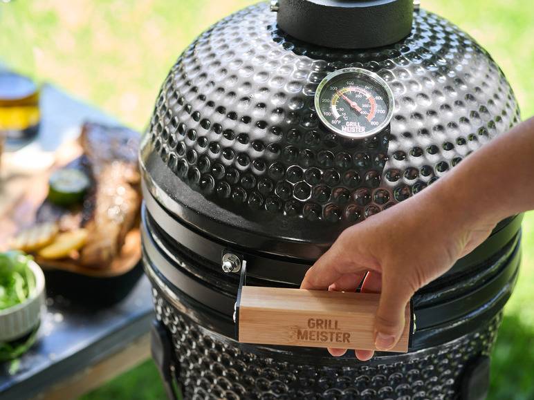 GRILLMEISTER Holzkohle Keramikgrill, Ø 26,5 cm Exklusivangebot