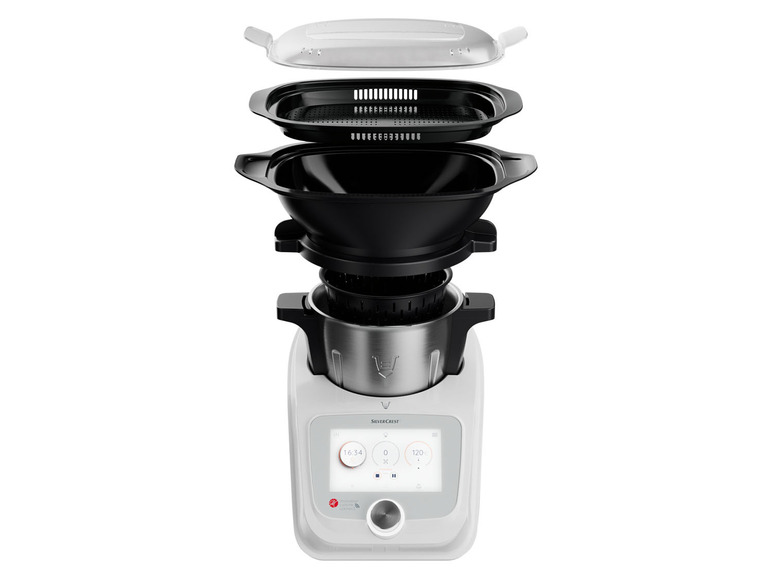 SILVERCREST® KITCHEN TOOLS Monsieur Cuisine Connect »SKMC 1100 A1«, 1100 W Wochenangebot