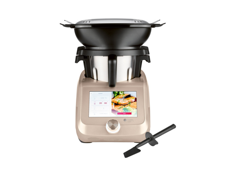 SILVERCREST® KITCHEN TOOLS Monsieur Cuisine Smart SKMS 1200 B1 Champagner Letzte 3 Tage