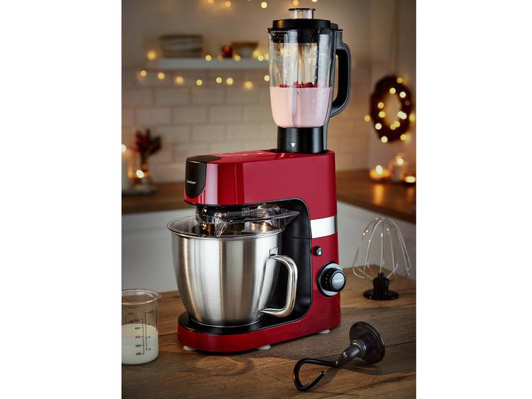 SILVERCREST® KITCHEN TOOLS Profi-Küchenmaschine »SKMP 1300 D3«, 1300 W JETZT KAUFEN