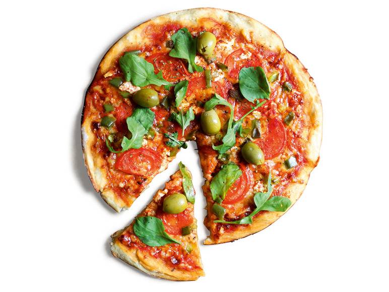 LIVARNO home Quiche- und Obstkuchenformen \ Pizza-Backbleche, 2 Stück Vierteljährliche Förderung