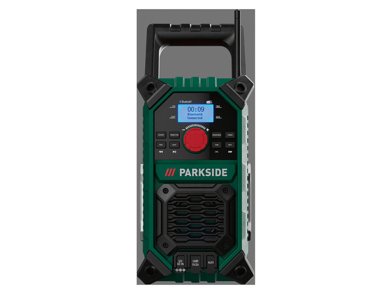 PARKSIDE® Akku-Baustellenradio »PBRA 20-Li B2« 20 V / 12 V oder Netzbetrieb, ohne Akku und Ladegerät Speichern exportieren