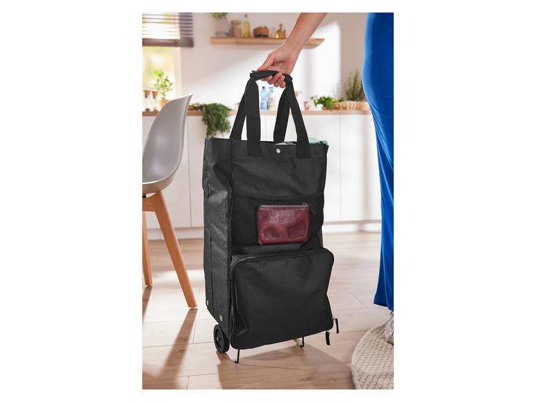 TOPMOVE® Einkaufstrolley / -tasche, faltbar zollfrei