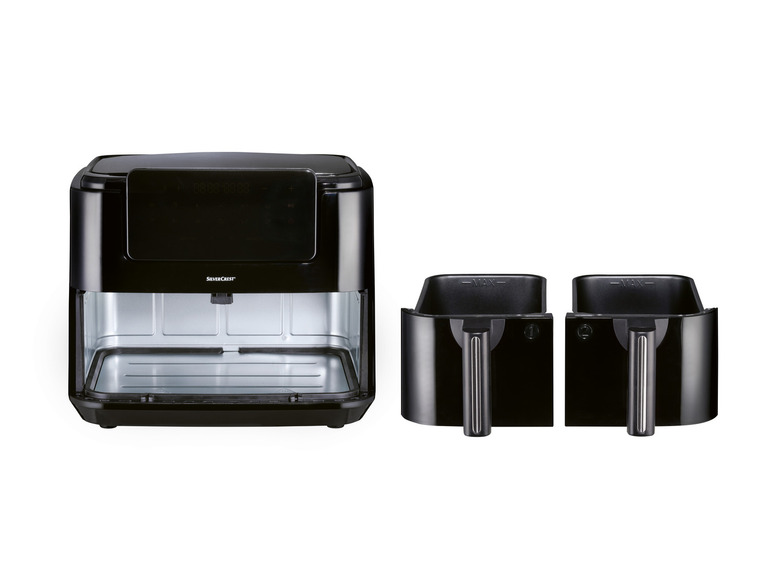 SILVERCREST® KITCHEN TOOLS Doppelzonen Heißtluftfritteuse »A1 SHLFDD 2400«, 2200–2600 W Hotsell