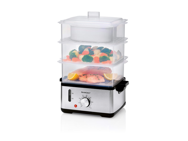 SILVERCREST® KITCHEN TOOLS Dampfgarer »SDG 950 D4« / »SODG 950 D4«, 950 W im Angebot