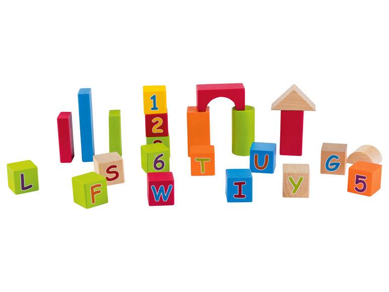 Playtive Bausteinset, aus Holz Kostenloser Versand