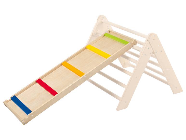 Playtive Kletterleiter und Rutsche, 2in1, aus Birkensperrholz Begrenztes Angebot
