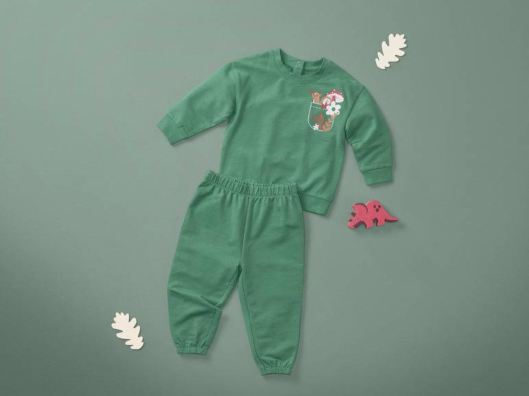 lupilu® Baby Freizeitanzug, 2- teilig, mit Bio-Baumwolle Preisnachlass