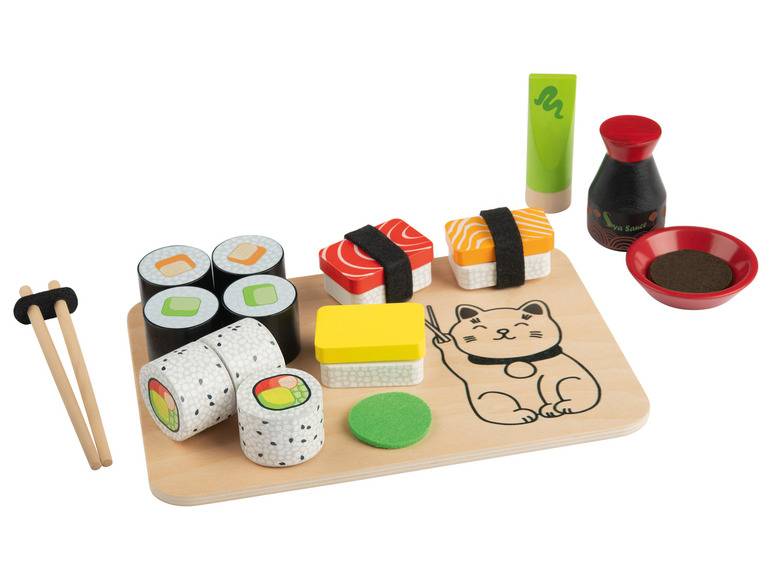 Playtive Lebensmittel-Set, aus Echtholz und hochwertigem Kunststoff Black Friday
