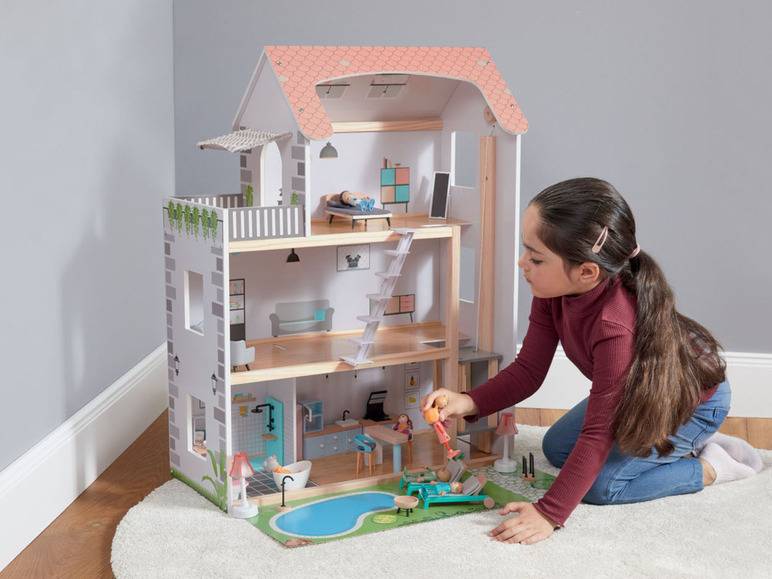 Playtive Puppenhaus aus Holz Cyber Monday