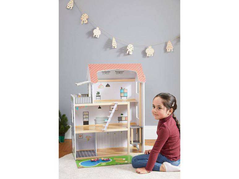 Playtive Puppenhaus aus Holz Cyber Monday
