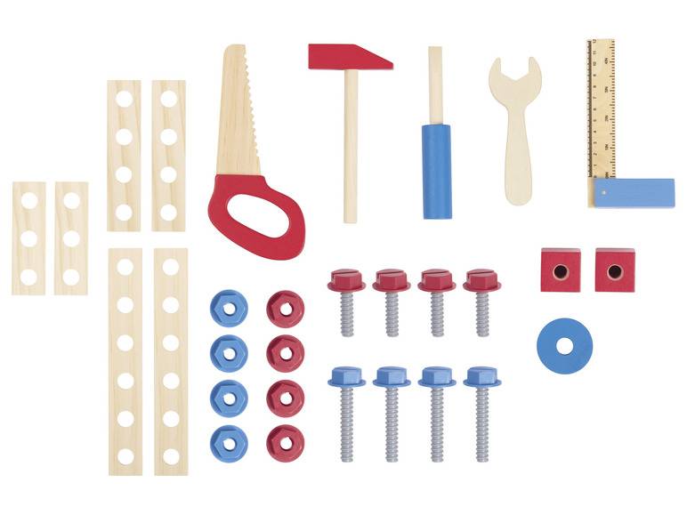 Playtive Kinder Werkbank, aus Echtholz Osterangebot