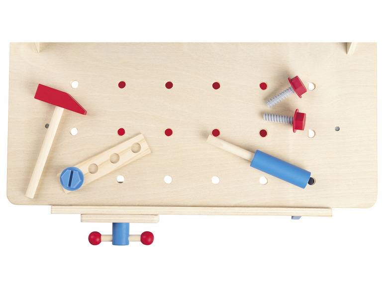 Playtive Kinder Werkbank, aus Echtholz Osterangebot