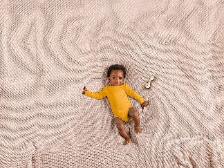 lupilu® Baby Bodies, langarm, 5 Stück, aus reiner Bio-Baumwolle Lagerräumung