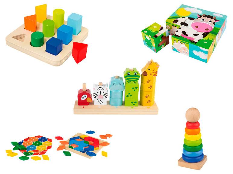 Playtive Motorik Lernspielzeug, aus Holz Neueste Mode