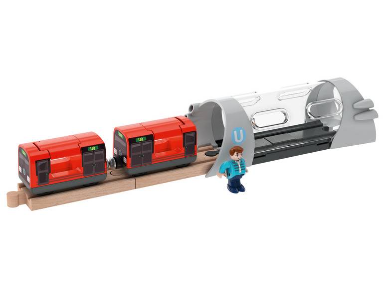 Playtive Eisenbahn Erweiterungs-Set, mit Buchenholz Neuheiten