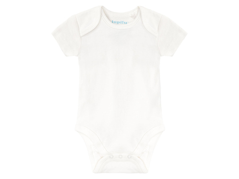 lupilu® Baby Body, 5er Set, kurzarm, reine Bio-Baumwolle Bestseller