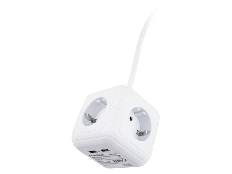 SILVERCREST® Steckdosenwürfel mit USB-Ports Kauf eins, bekomm eins gratis