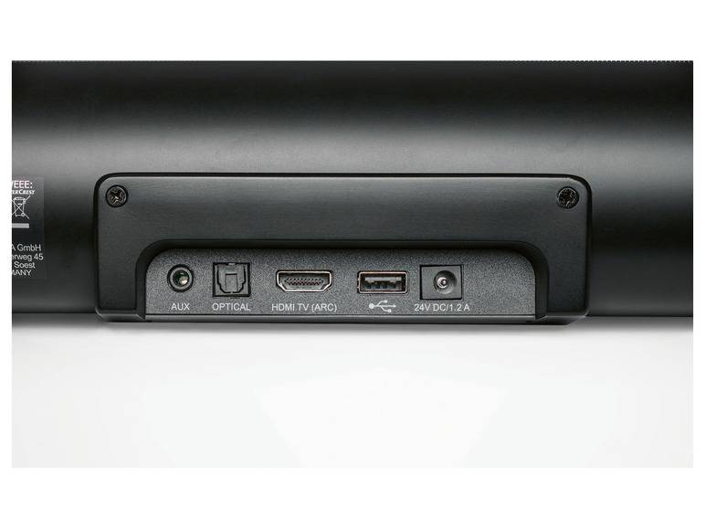 SILVERCREST® Soundbar Stereo 2.0 »SSB 30 B1«, 2x 15 W RMS Wochenangebot