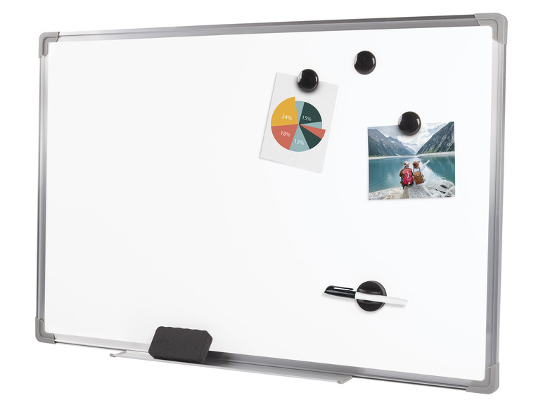 UNITED OFFICE® Magnet- und Whiteboard, abwischbar Kostenloser Versand international