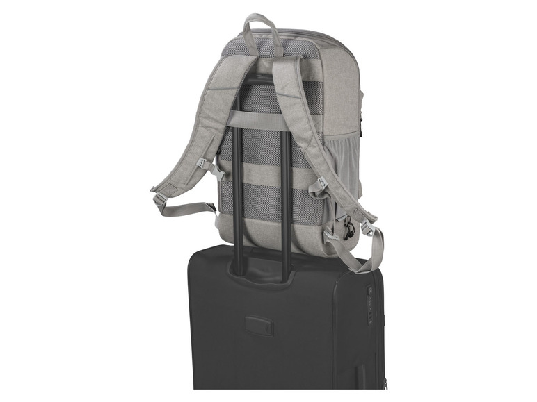 TOPMOVE® Business Rucksack, mit Trolley Befestigung Black Friday Preise