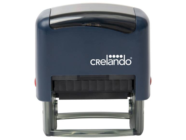 crelando® Büro- und Adressstempel, zum Selbersetzen Im Verkauf