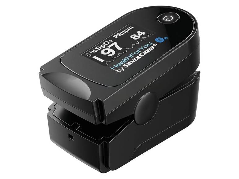 SILVERCREST® PERSONAL CARE Pulsoximeter »SPO 55«, mit HealthForYou- App Rabatt