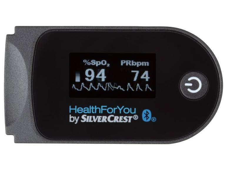 SILVERCREST® PERSONAL CARE Pulsoximeter »SPO 55«, mit HealthForYou- App Rabatt