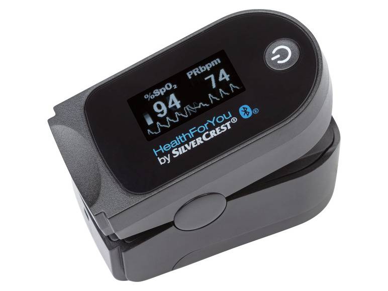 SILVERCREST® PERSONAL CARE Pulsoximeter »SPO 55«, mit HealthForYou- App Rabatt