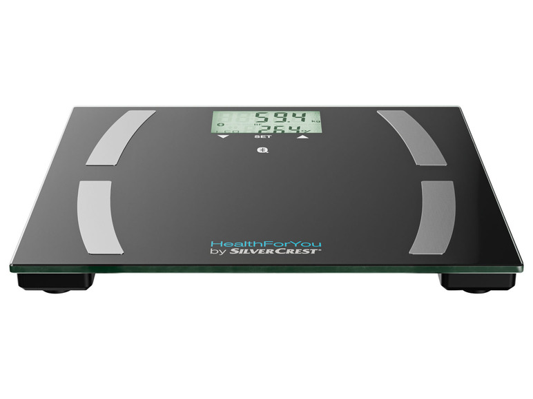 SILVERCREST® PERSONAL CARE Diagnosewaage, mit „HealthForYou“-App Cyber Monday